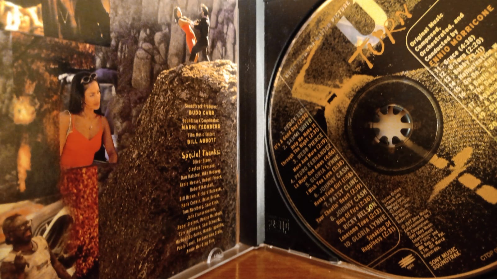 Various – U Turn (Soundtrack) Cd en buen estado. tienda de discos en méxico formato muerto