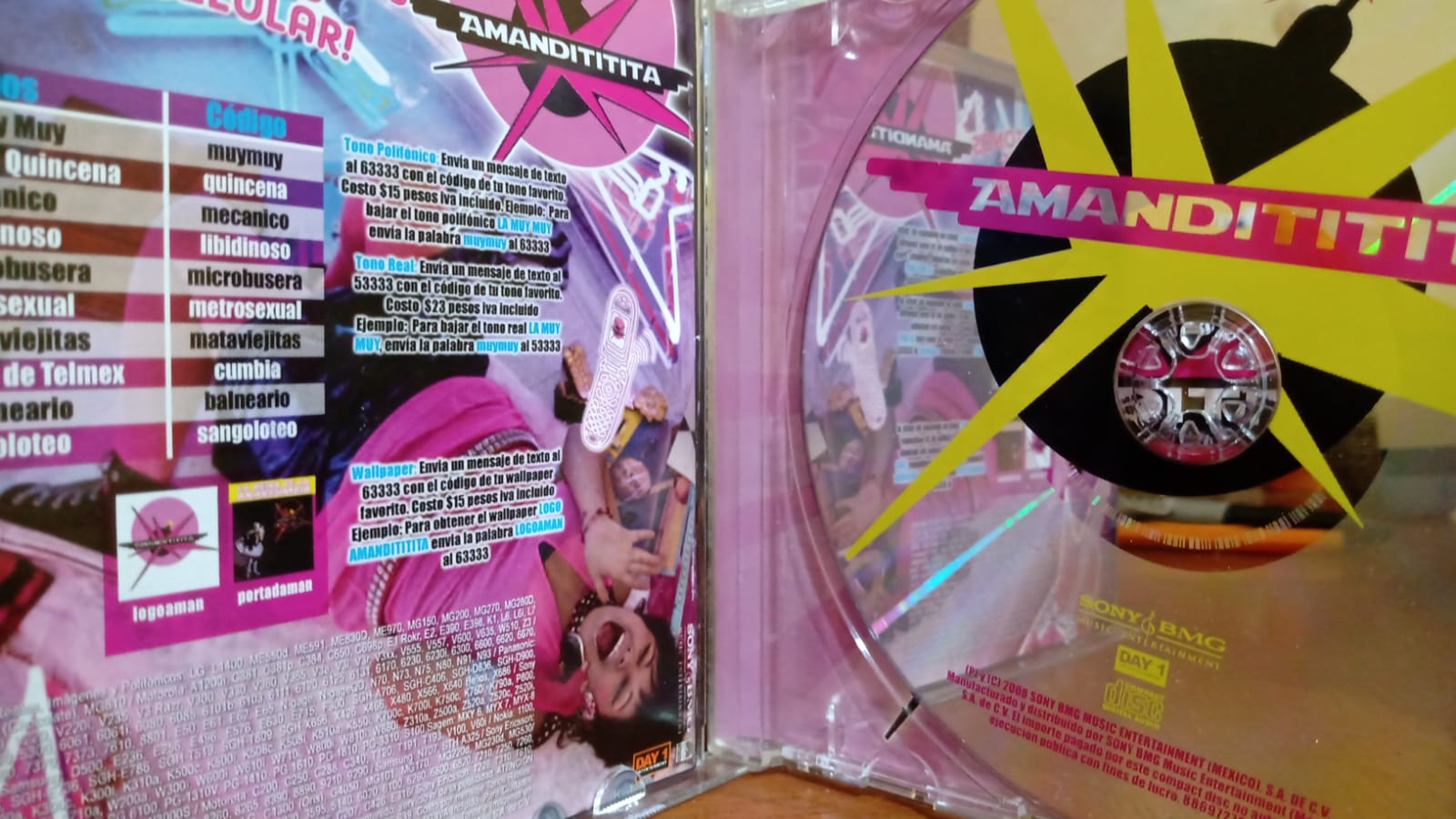 Amandititita – Amandititita (La Reina De La Anarcumbia). tienda de discos en méxico formato muerto