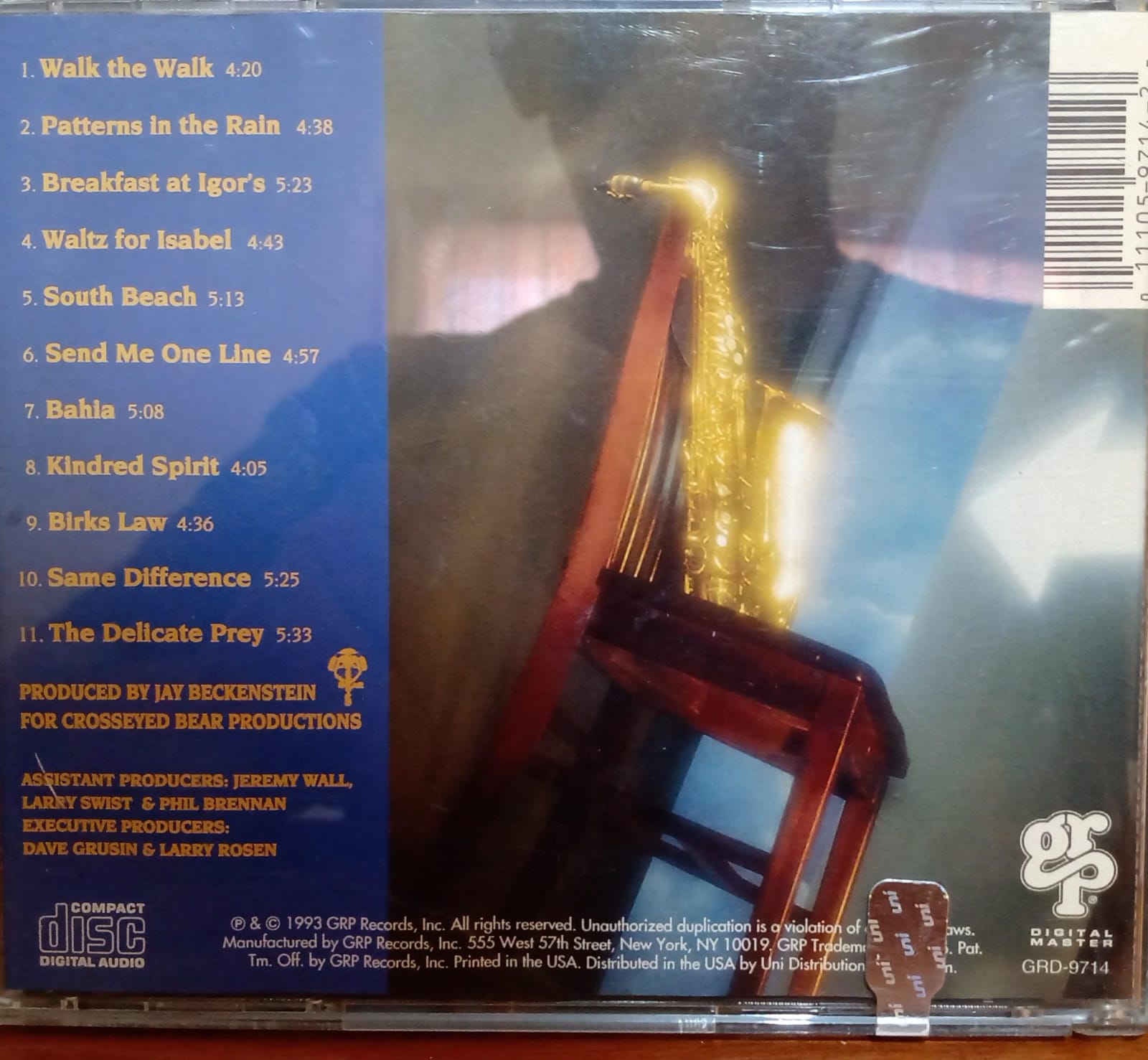 Spyro Gyra – Dreams Beyond Control (CD Importado, en excelente estado) tienda de discos en méxico formato muerto