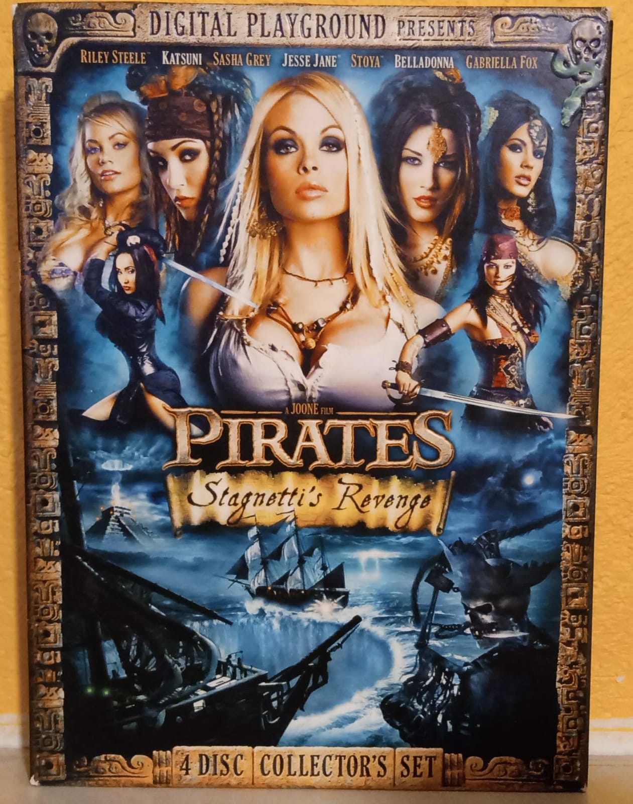 Pirates II: Stagnetti’s Revenge — 4 dvds en excelente estado. tienda de discos en méxico formato muerto