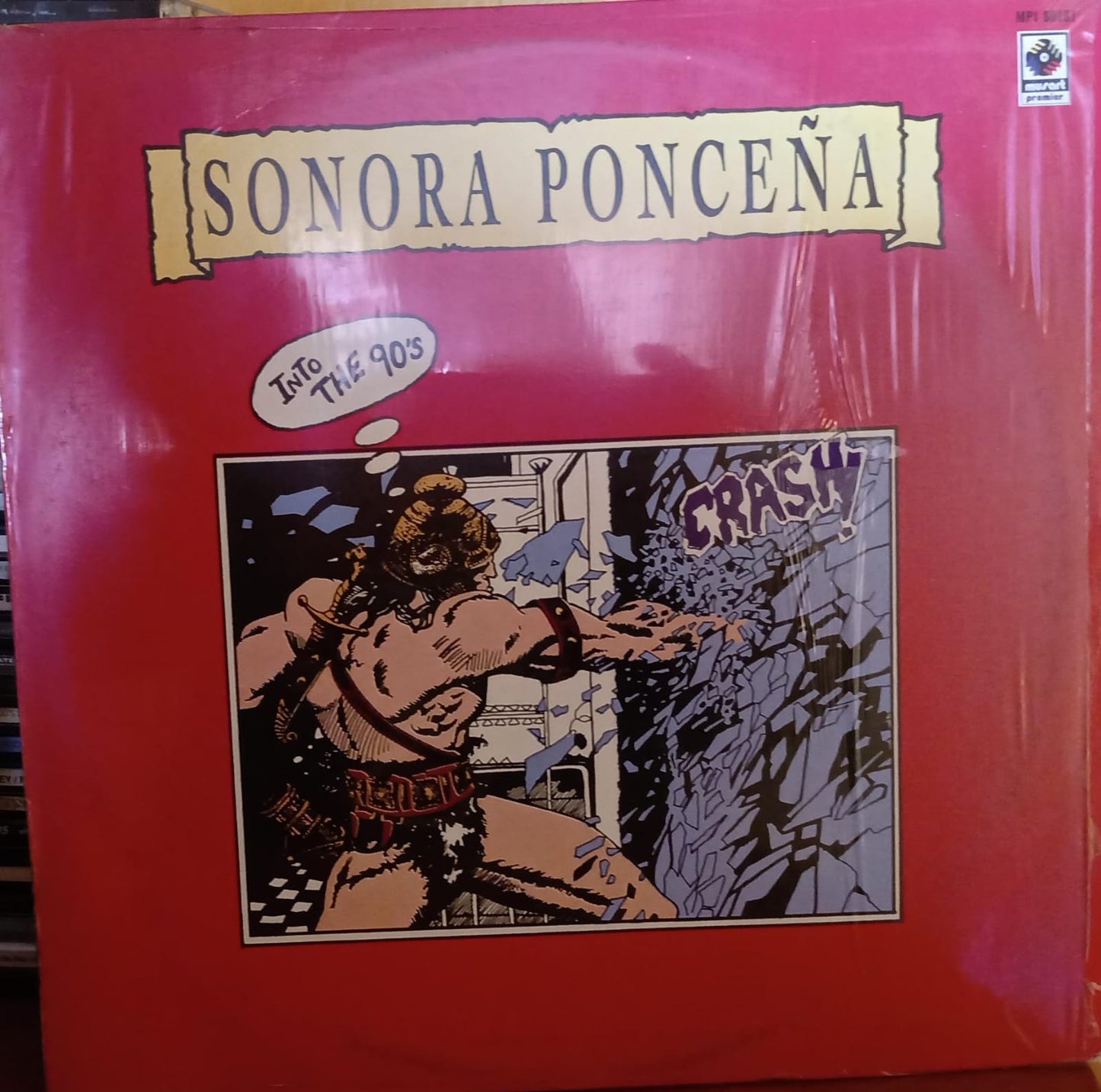 Sonora Ponceña – Into The 90's. Vinilo en buen estado.