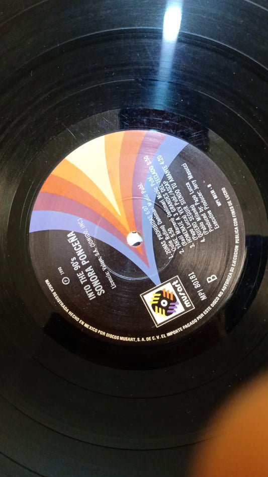 Sonora Ponceña – Into The 90's. Vinilo en buen estado.