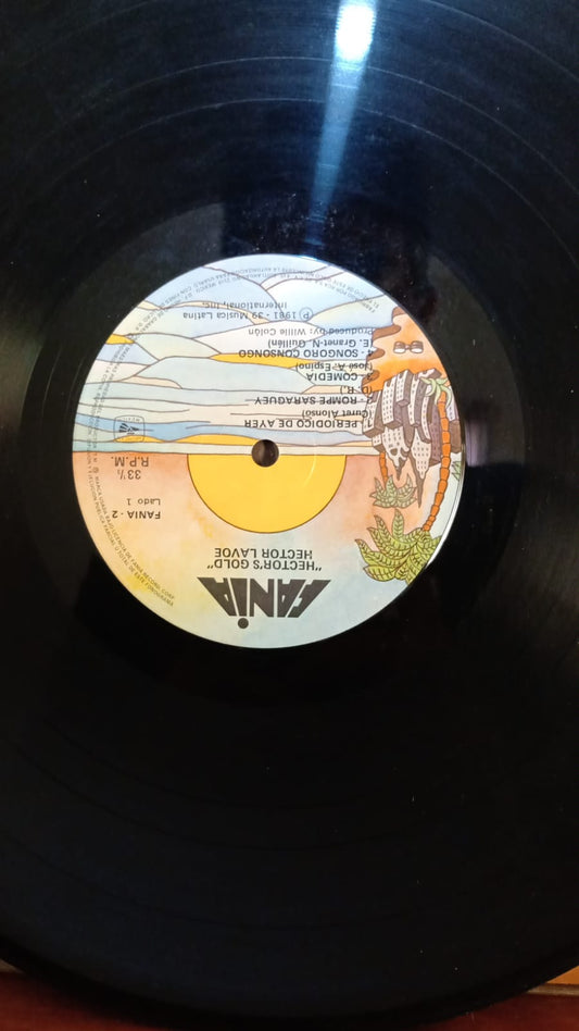 Hector Lavoe – Hector's Gold. Vinilo 1ra edición en buen estado. tienda de discos en méxico formato muerto