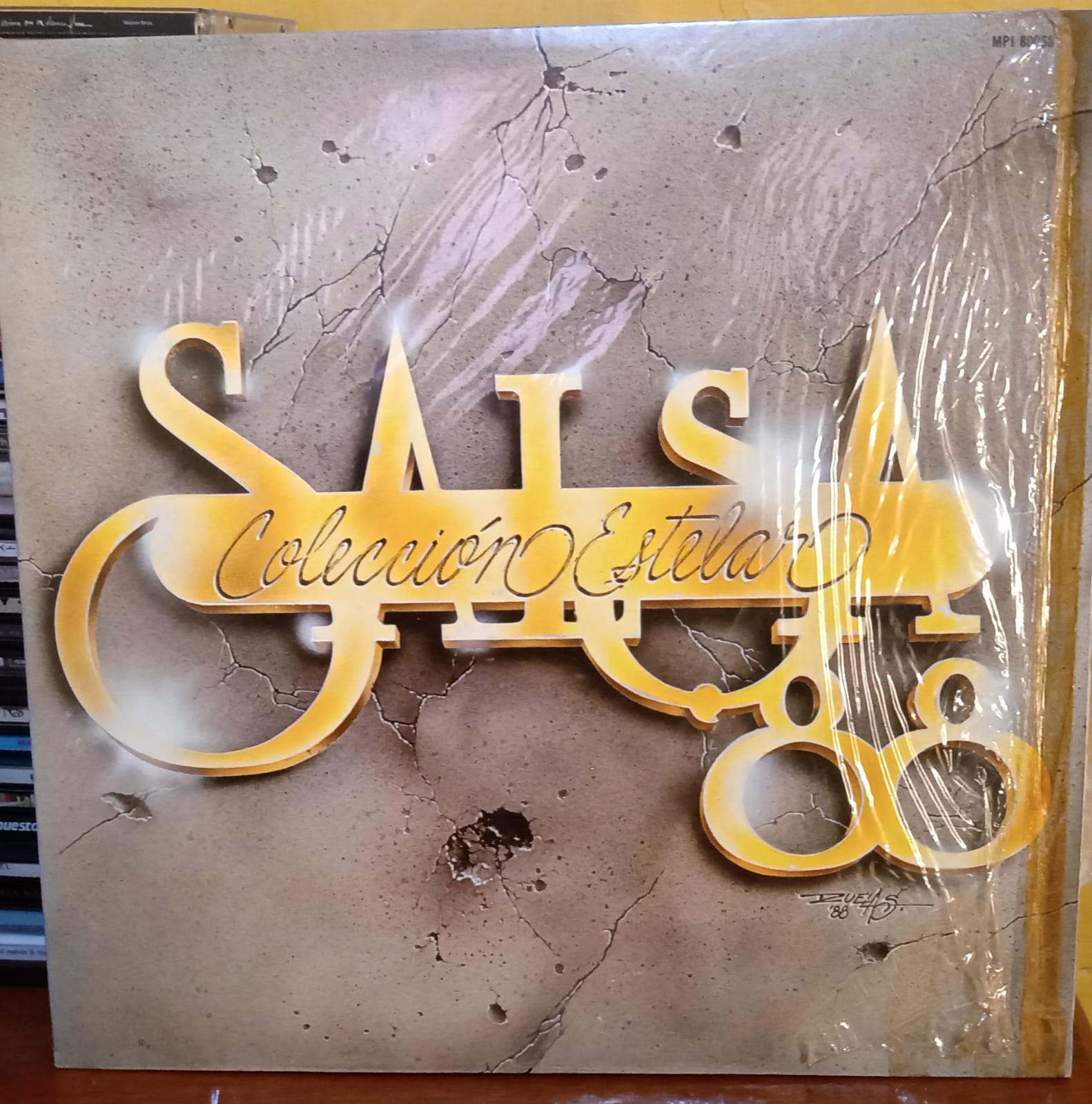 Varios – Salsa Colección Estelar '88. Vinilo en buen estado. tienda de discos en méxico formato muerto