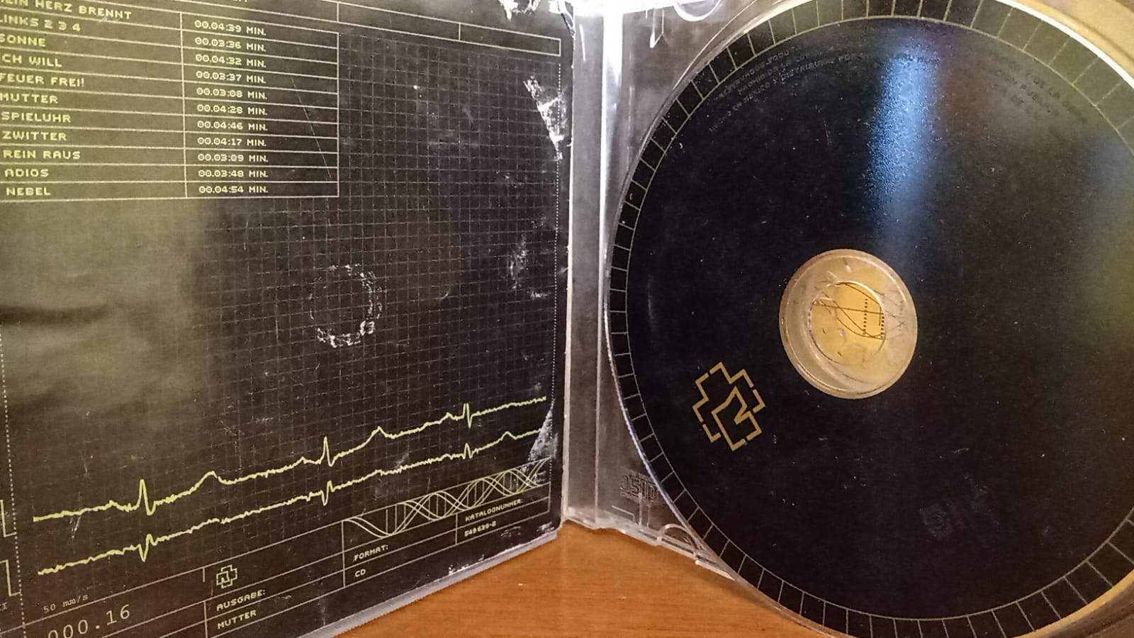 Rammstein – Mutter [CD Nacional]. tienda de discos en méxico formato muerto