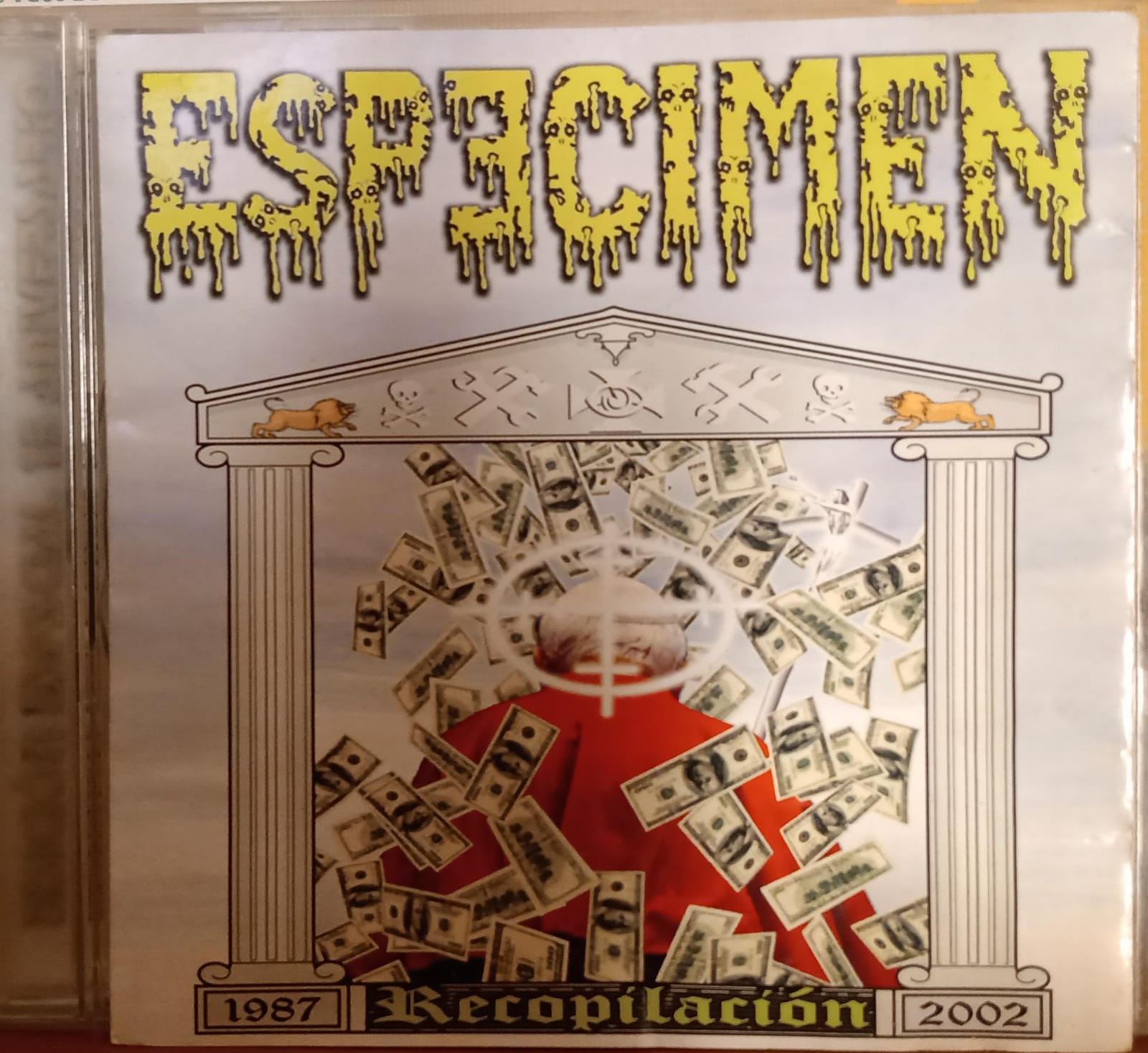 Especimen – Recopilación 1987-2002. Cd con marcas de uso que no afectan su reproducción. tienda de discos en méxico formato muerto