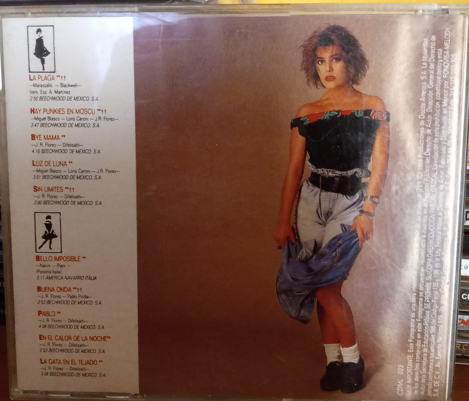 Alejandra Guzmán – Bye Mamá. Sin CB; raro. tienda de discos en méxico formato muerto