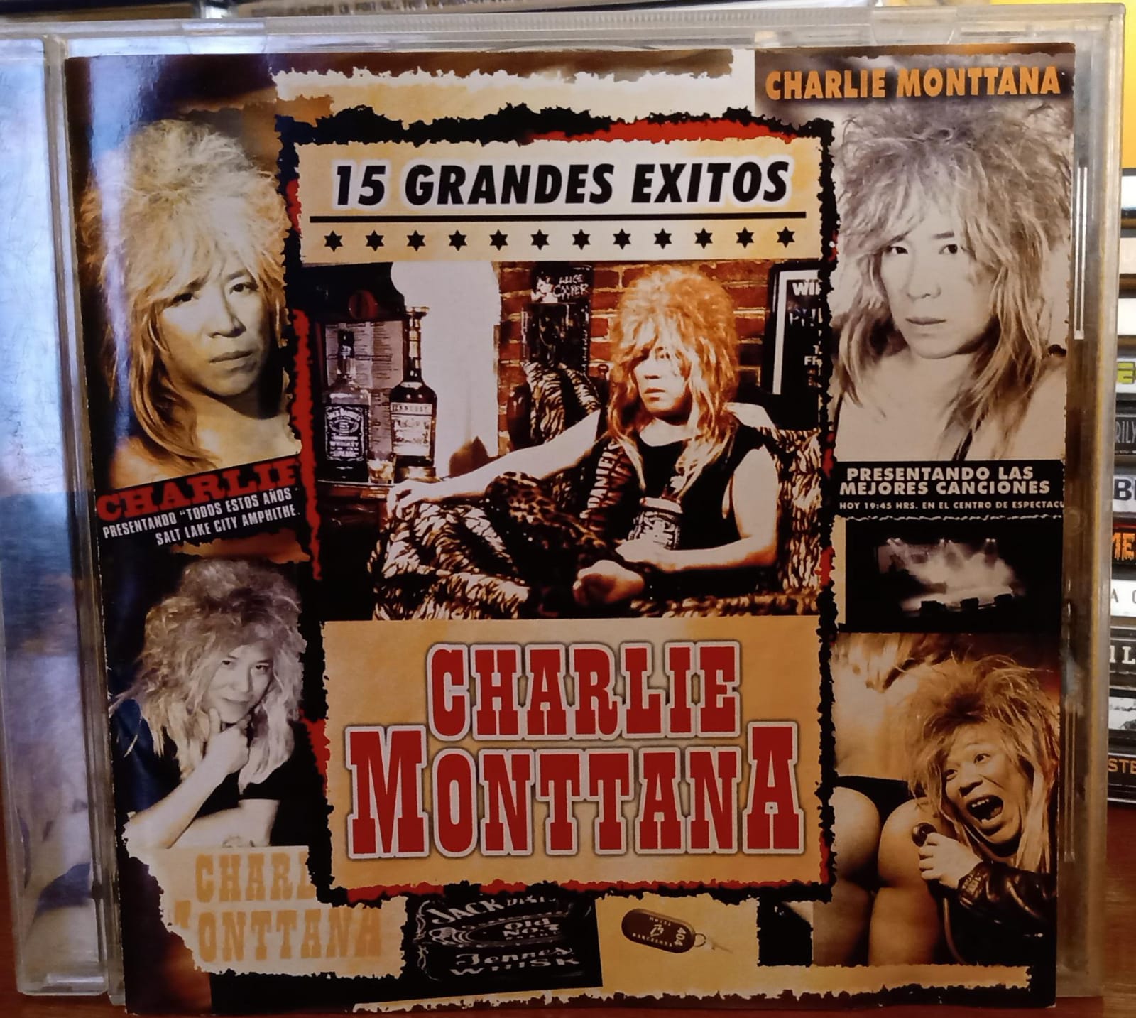 Charlie Monttana – 15 Grandes Exitos. Cd en buen estado. tienda de discos en méxico formato muerto