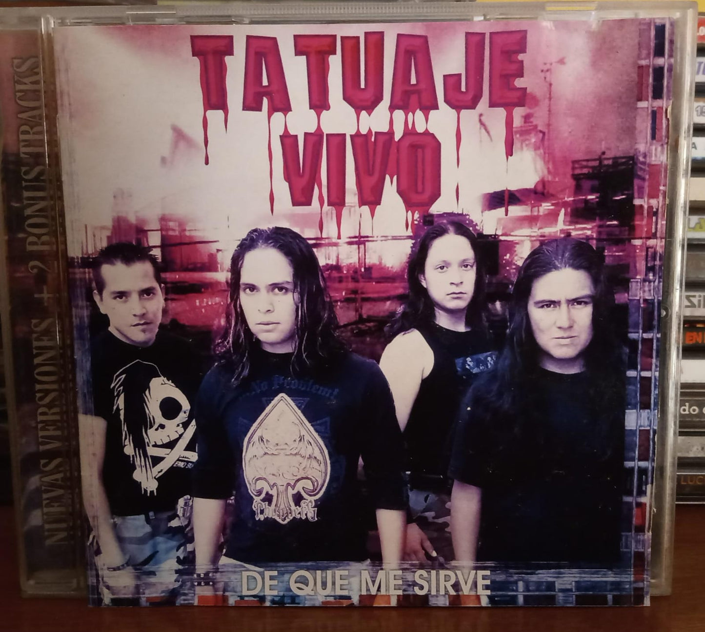 Tatuaje Vivo, De Qué Sirve Cd. Cd en buen estado. tienda de discos en méxico formato muerto