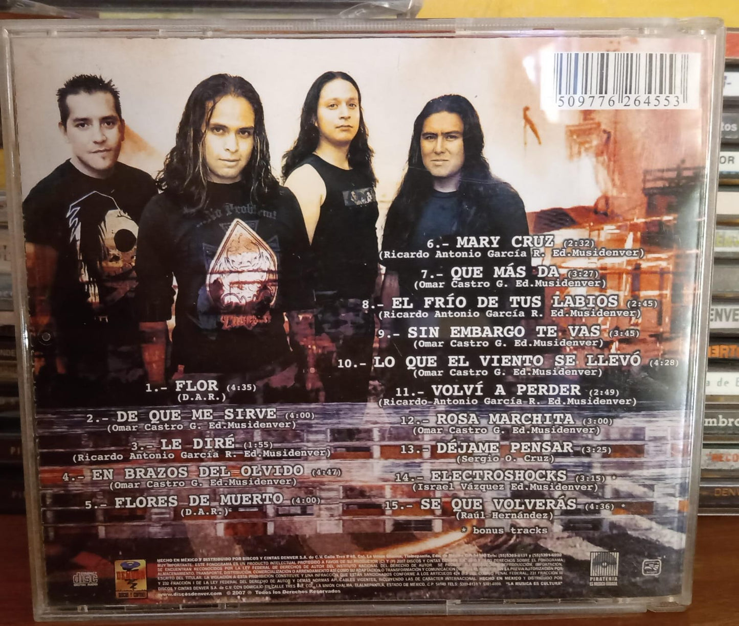 Tatuaje Vivo, De Qué Sirve Cd. Cd en buen estado. tienda de discos en méxico formato muerto