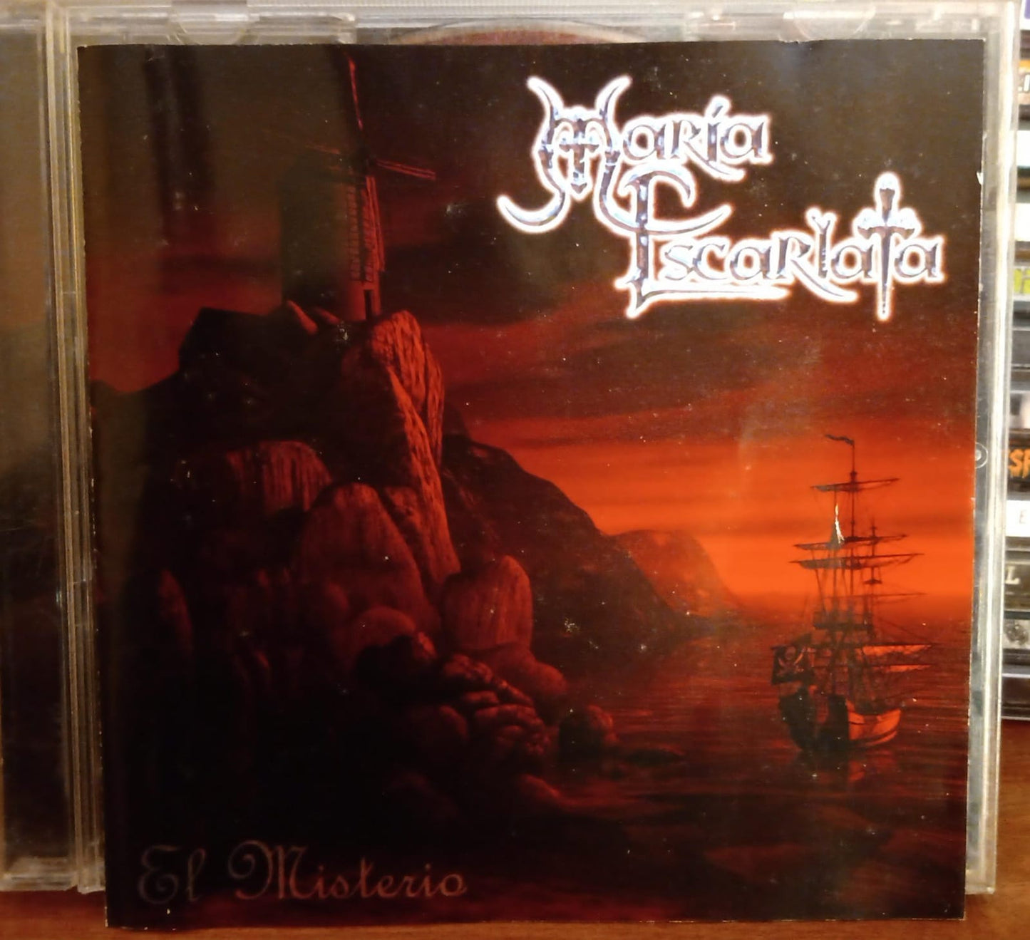 María Escarlata – El Misterio. Cd en buen estado. ienda de discos en méxico formato muerto