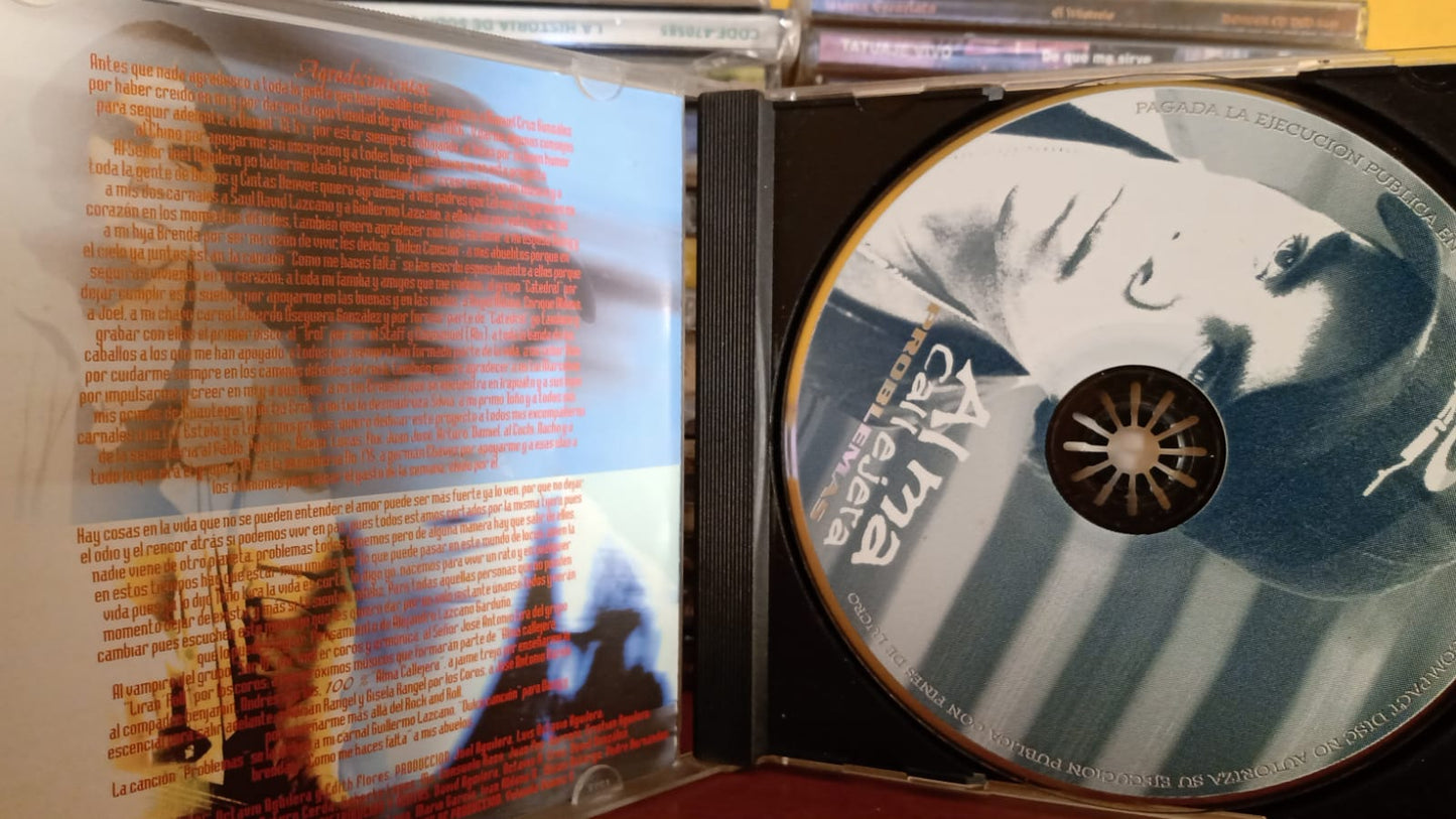 Alma Callejera - Problemas. Cd en buen estado. tienda de discos en méxico formato muerto