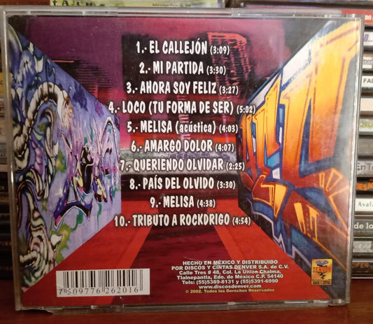 3 Vallejo. El Callejón. Cd en buen estado. tienda de discos en méxico formato muerto