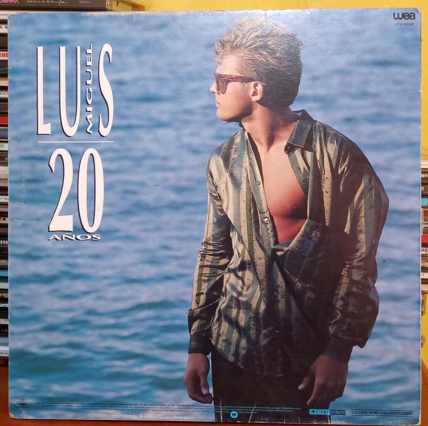 Luis Miguel. 20 años. Vinyl nacional en buen estado. tienda de discos en méxico formato muerto