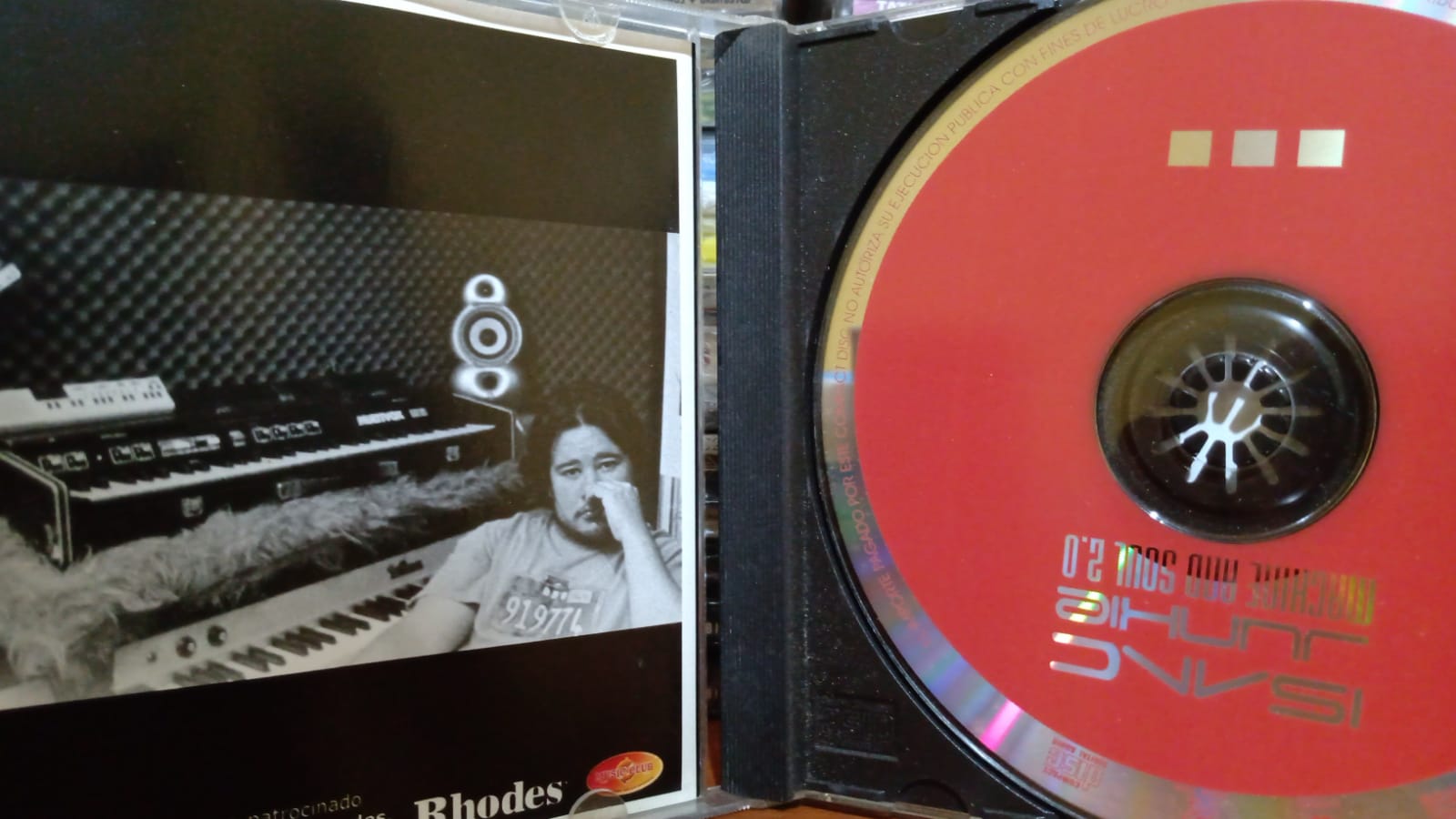 Isaac Junkie – Machine and Soul 2.0 (CD) tienda de discos en méxico formato muerto