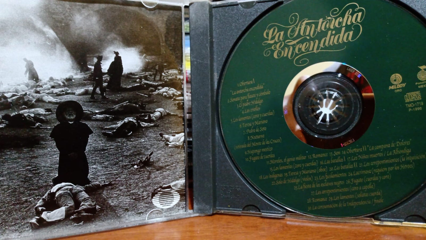 Jorge Avendaño Lührs – La Antorcha Encendida. Cd excelente estado. tienda de discos en méxico formato muerto