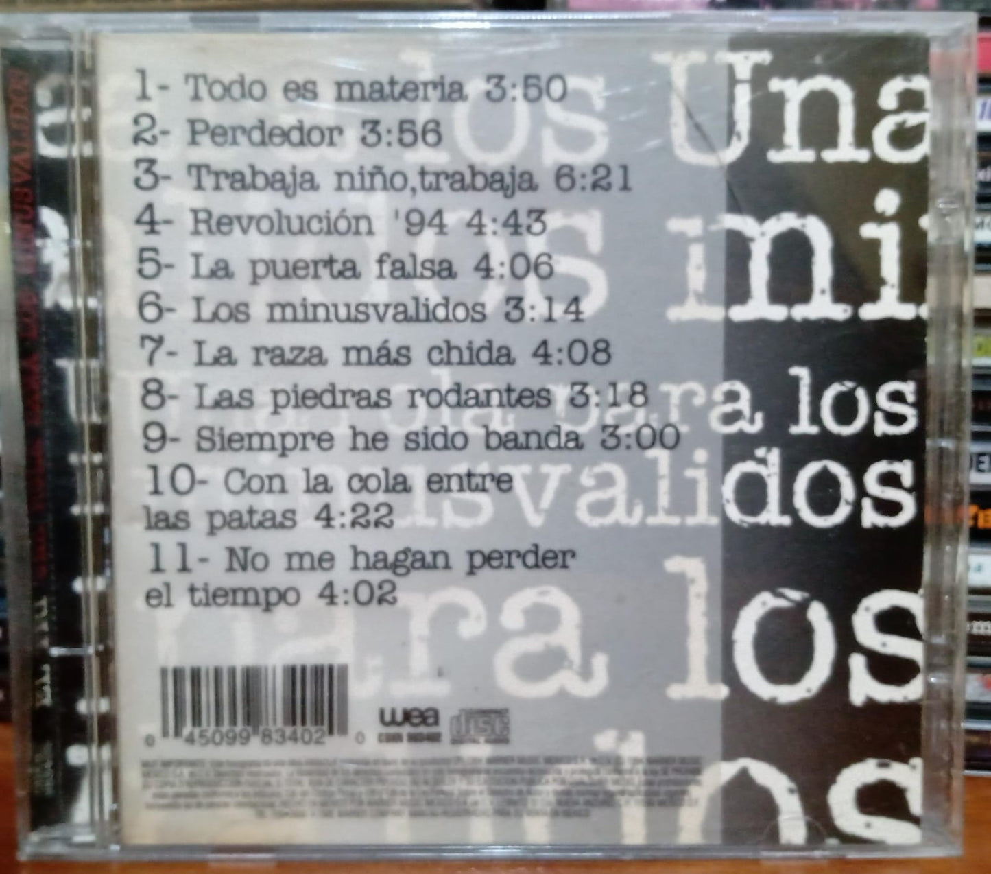 El Tri – Una Rola Para Los Minusválidos. Cd en buen estado. tienda de discos en méxico formato muerto