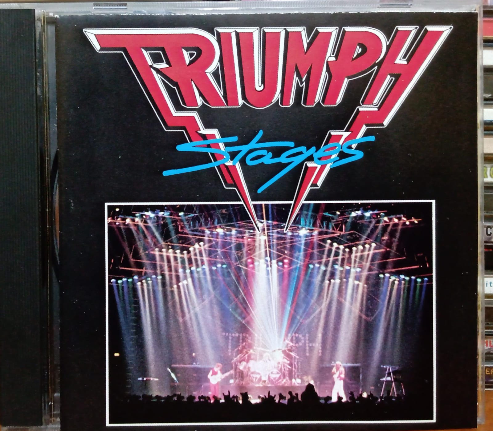 Triumph – Stages (CD Importado excelente estado). tienda de discos en méxico formato muerto