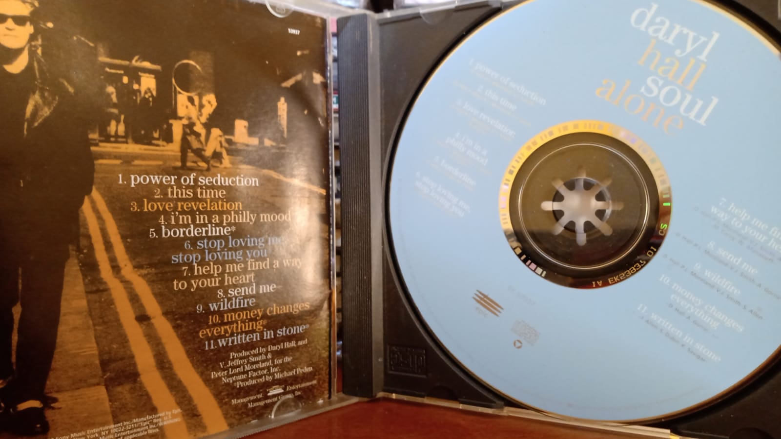 Daryl Hall – Soul Alone (CD Importado, Buen Estado) tienda de discos en méxico formato muerto