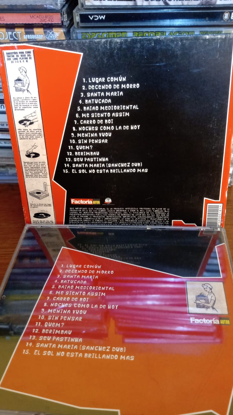 Quem – Lugar Común. Cd excelente estado. tienda de discos en méxico formato muerto