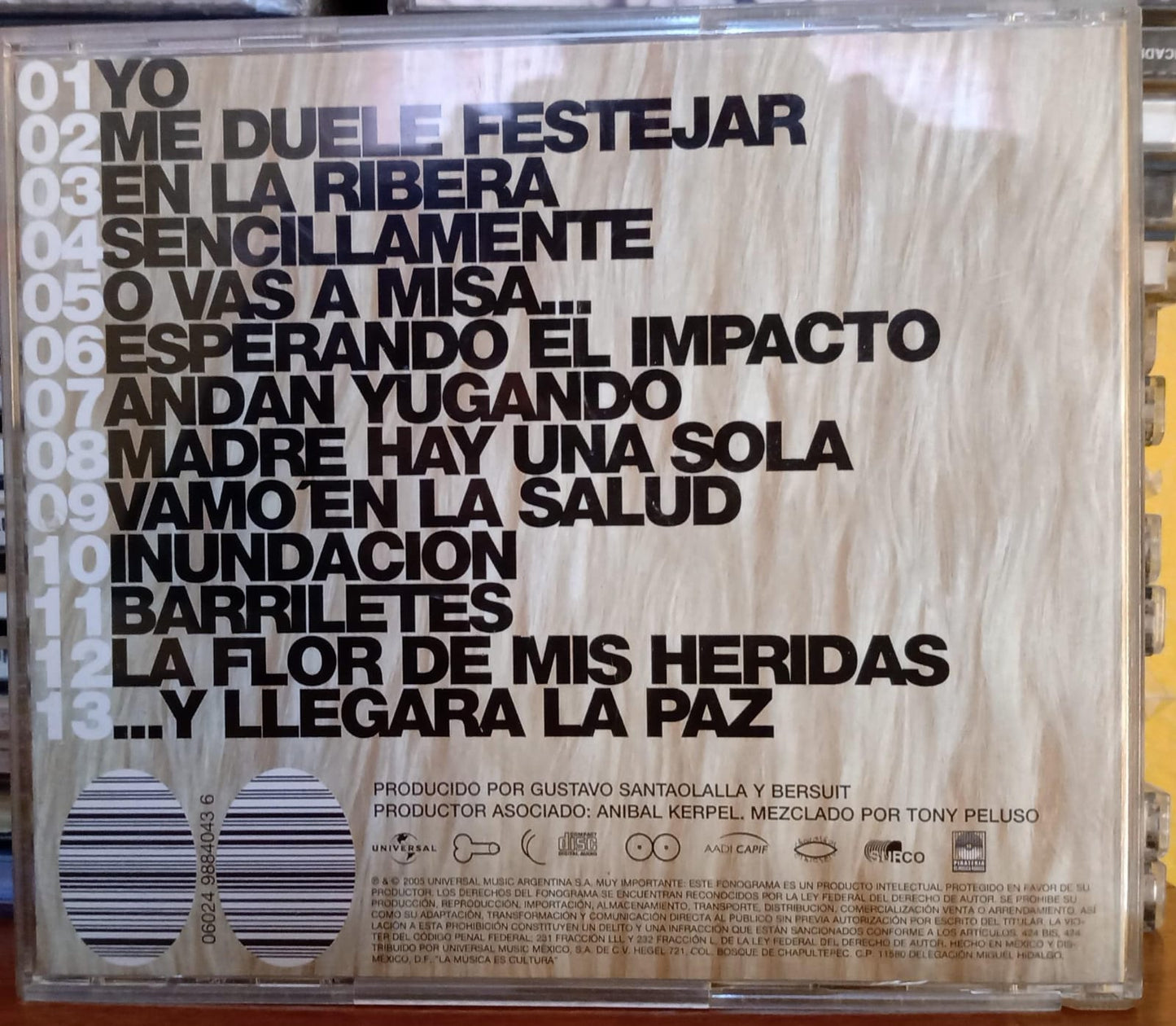 Bersuit Vergarabat – Testosterona. tienda de discos en méxico formato muerto