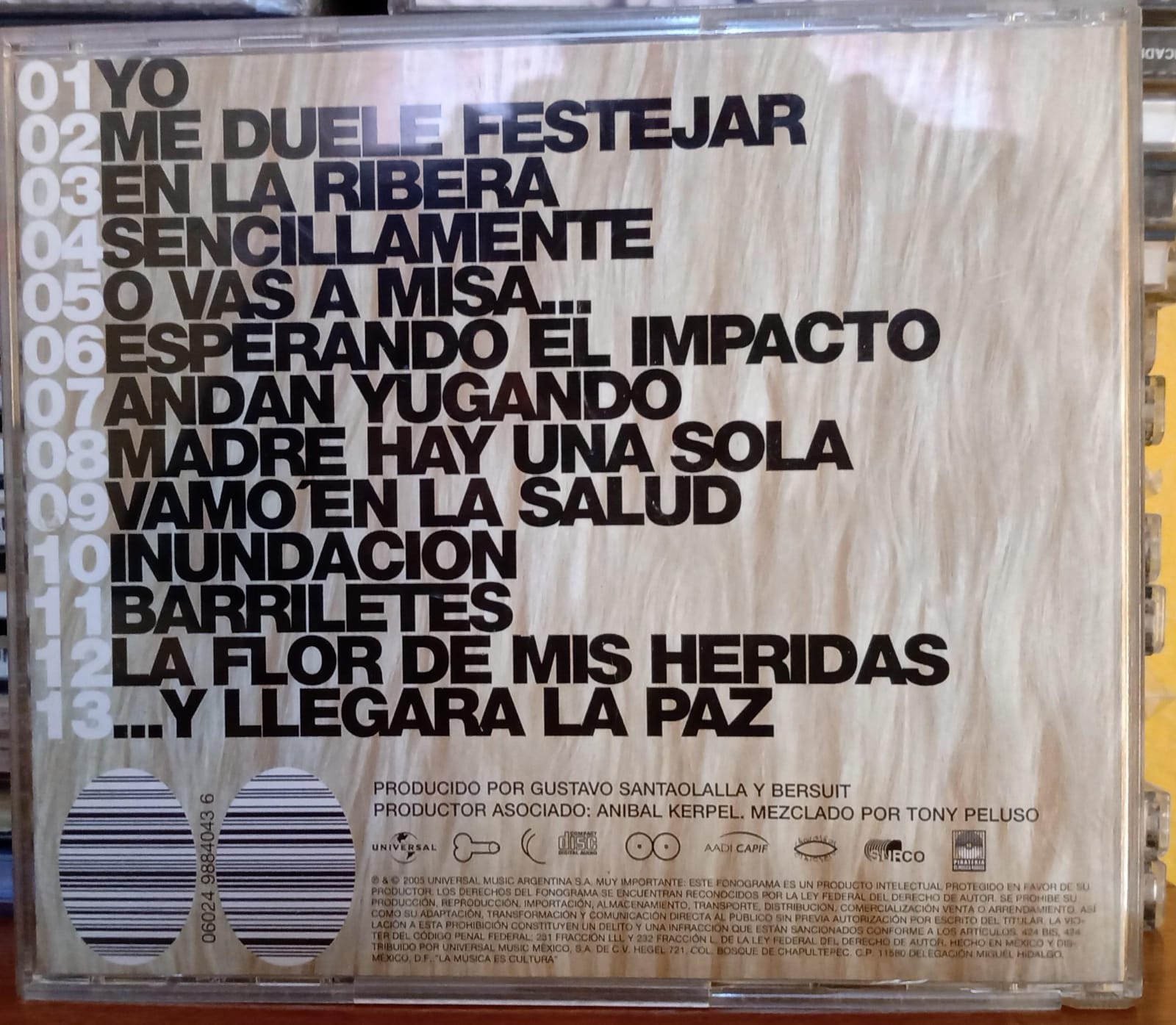 Bersuit Vergarabat – Testosterona. tienda de discos en méxico formato muerto