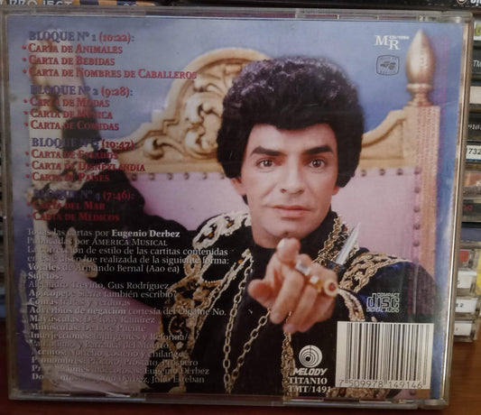 Eugenio Derbez – Las Cartitas De Julio Esteban. Cd excelente estado. tienda de discos en méxico formato muerto