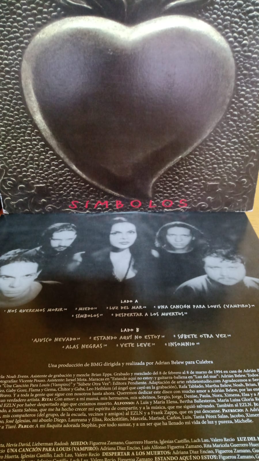 Santa Sabina – Símbolos. Vinilo buen estado. tienda de discos en méxico formato muerto