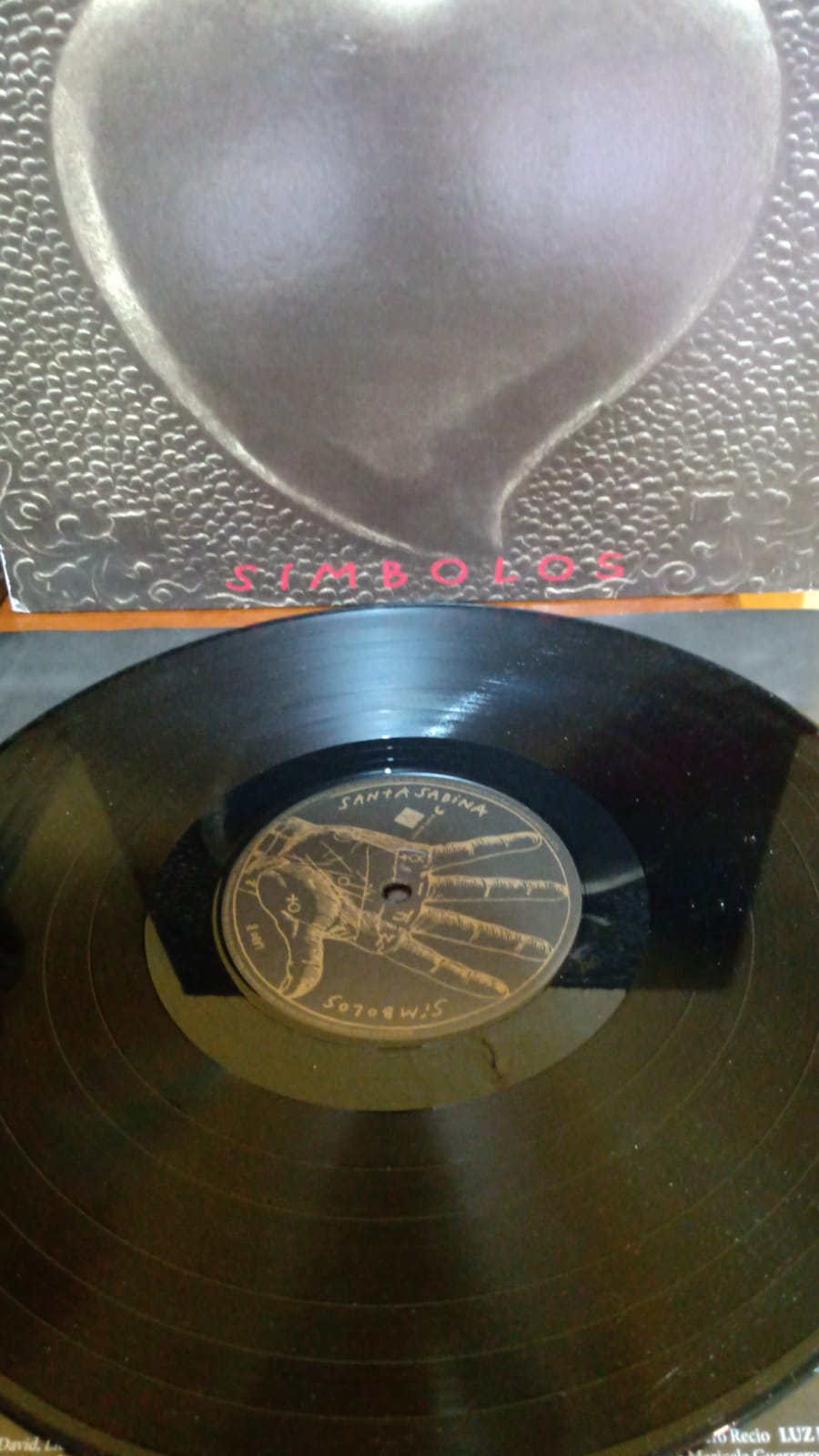 Santa Sabina – Símbolos. Vinilo buen estado. tienda de discos en méxico formato muerto