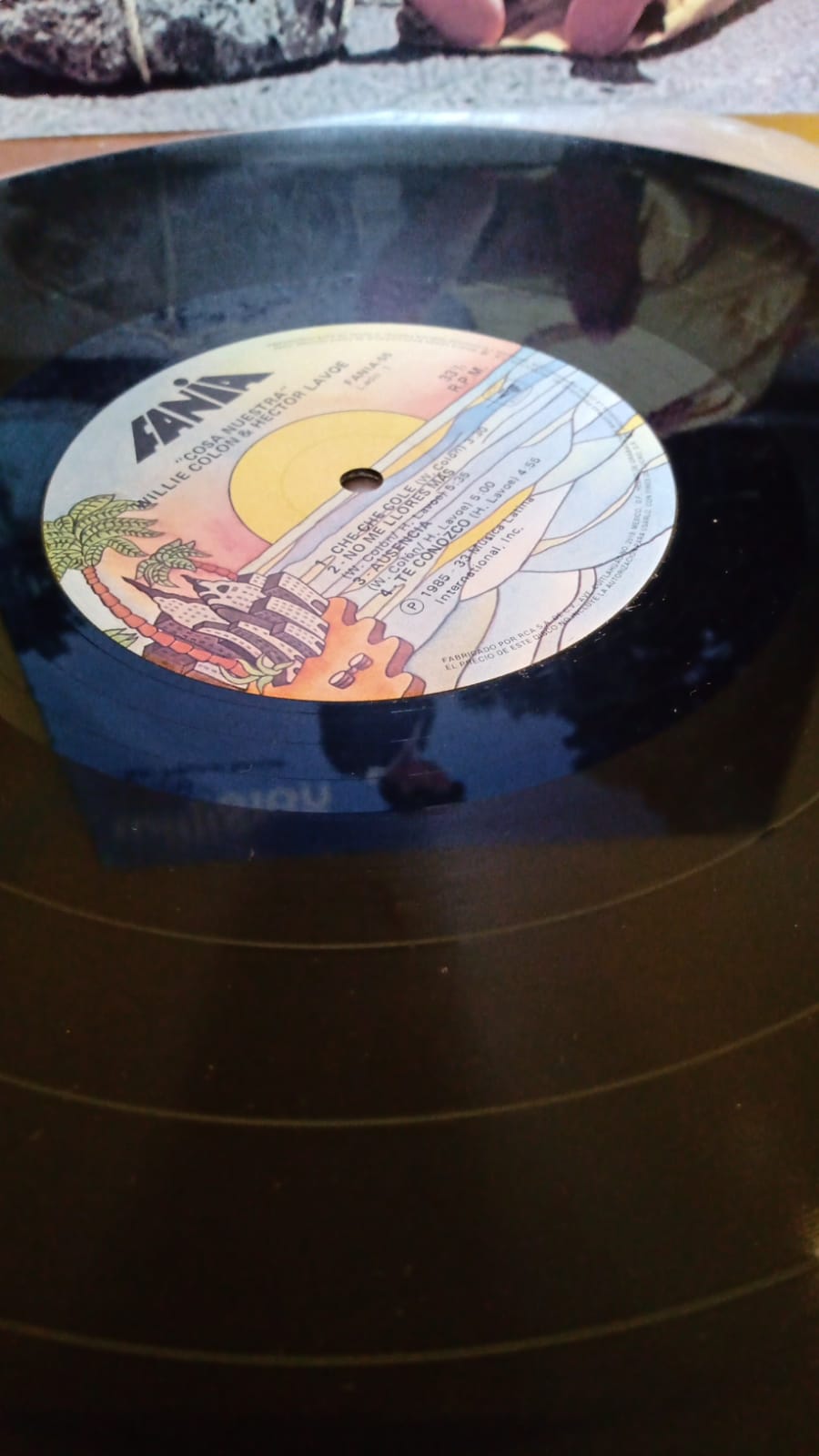 Willie Colón, Hector Lavoe – Cosa Nuestra. Vinilo en buen estado. tienda de discos en méxico formato muerto