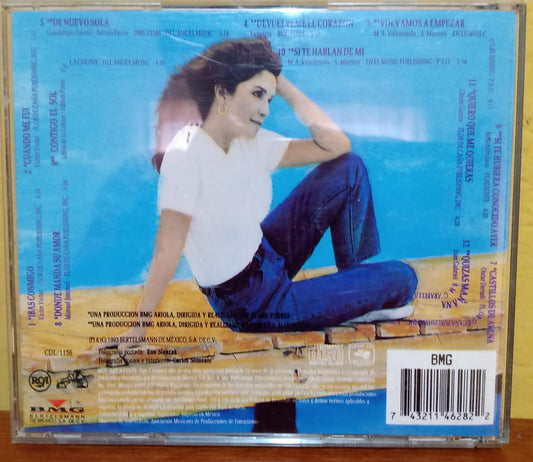 Guadalupe Pineda – De Nuevo Sola. Cd en buen estado. 1993. tienda de discos en méxico formato muerto