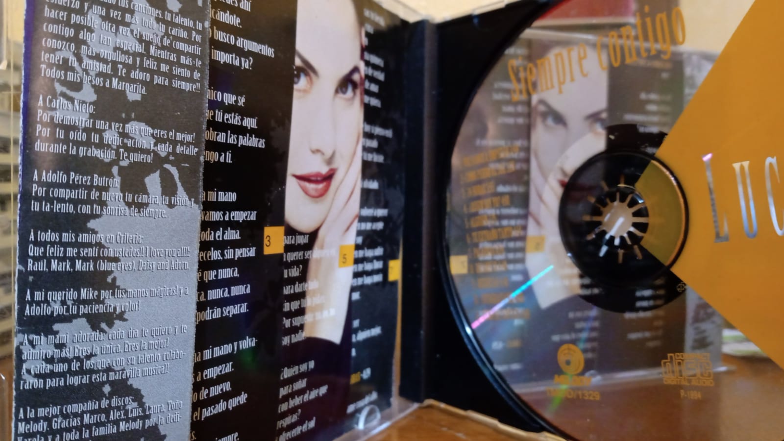 Lucero – Siempre Contigo. Cd en buen estado. tienda de discos en méxico formato muerto