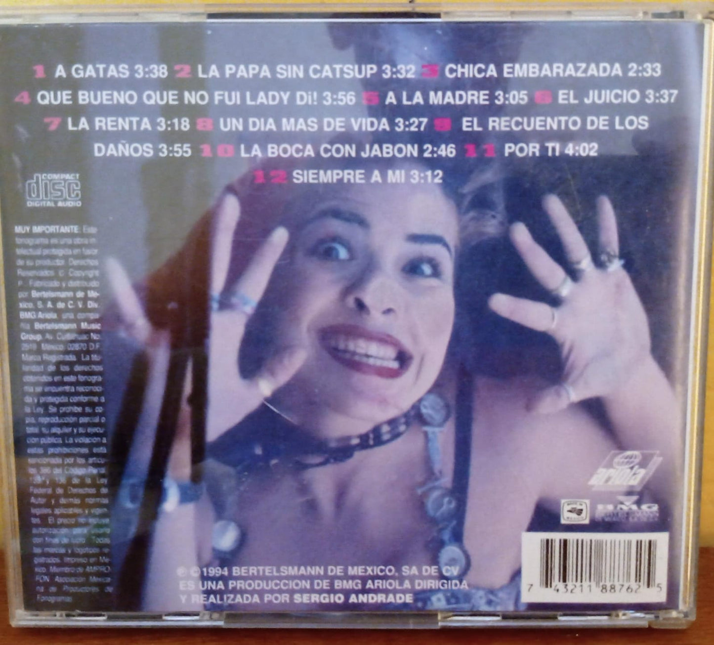 Gloria Trevi – Más Turbada Que Nunca. Cd en buen estado. tienda de discos en méxico formato muerto