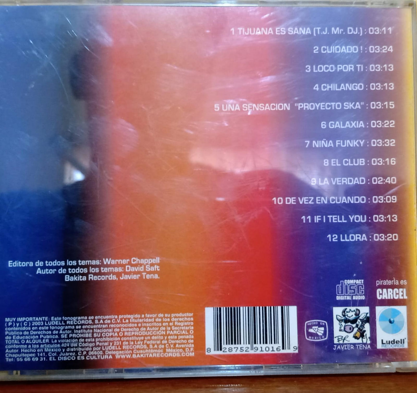 Cd David S. A. F. T (Usado en muy buen estado). tienda de discos en méxico formato muerto