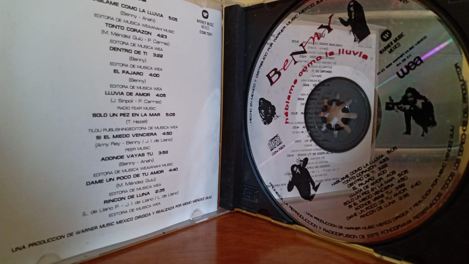 Benny – Háblame Como La Lluvia. Cd en buen estado. tienda de discos en méxico formato muerto