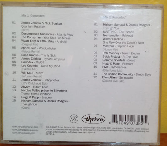 James Zabiela – Utilities. Cd doble excelente estado. tienda de discos en méxico formato muerto