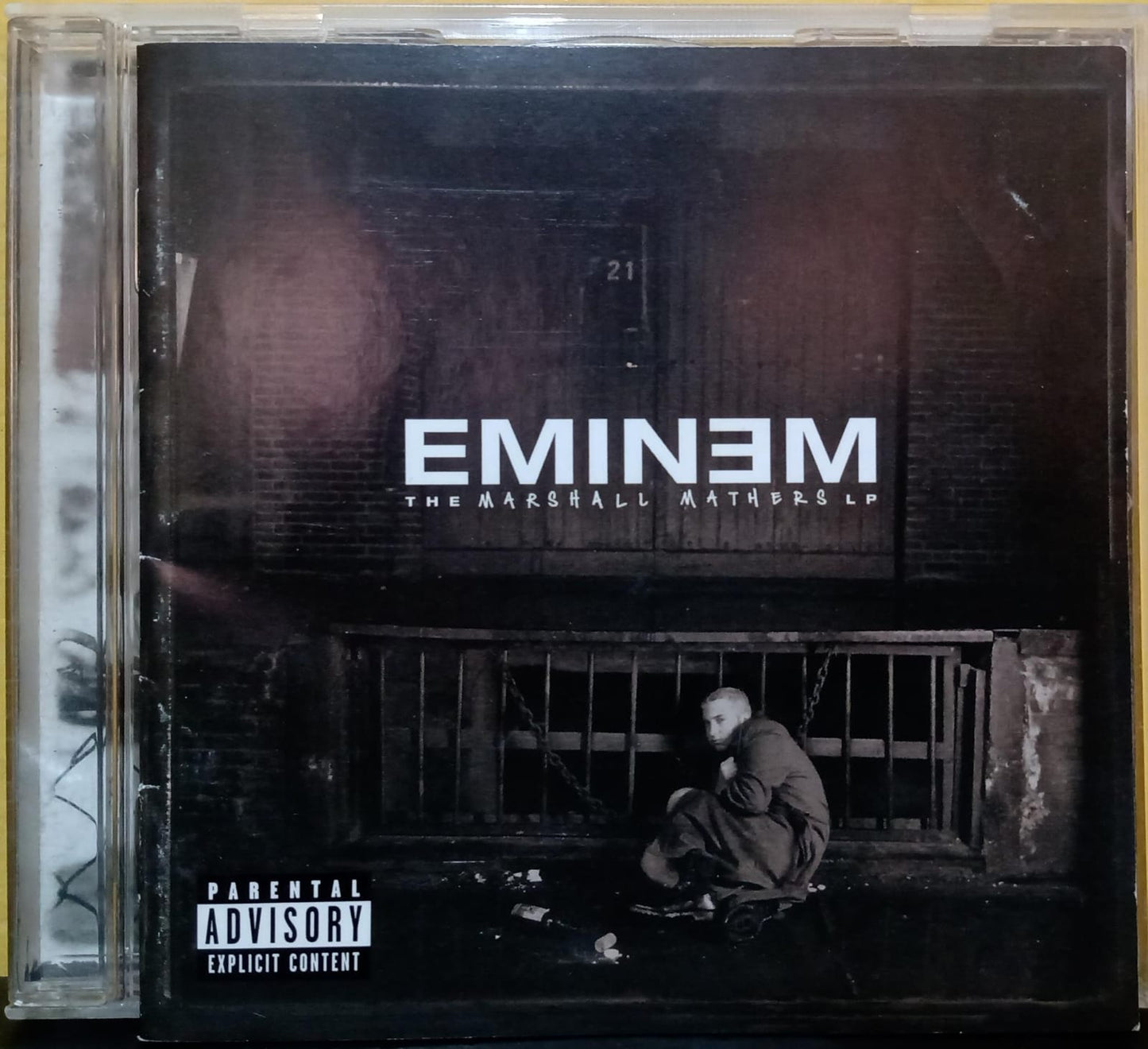 Marshall Mathers Lp Eminem. Cd nacional en buen estado. tienda de discos en méxico formato muerto