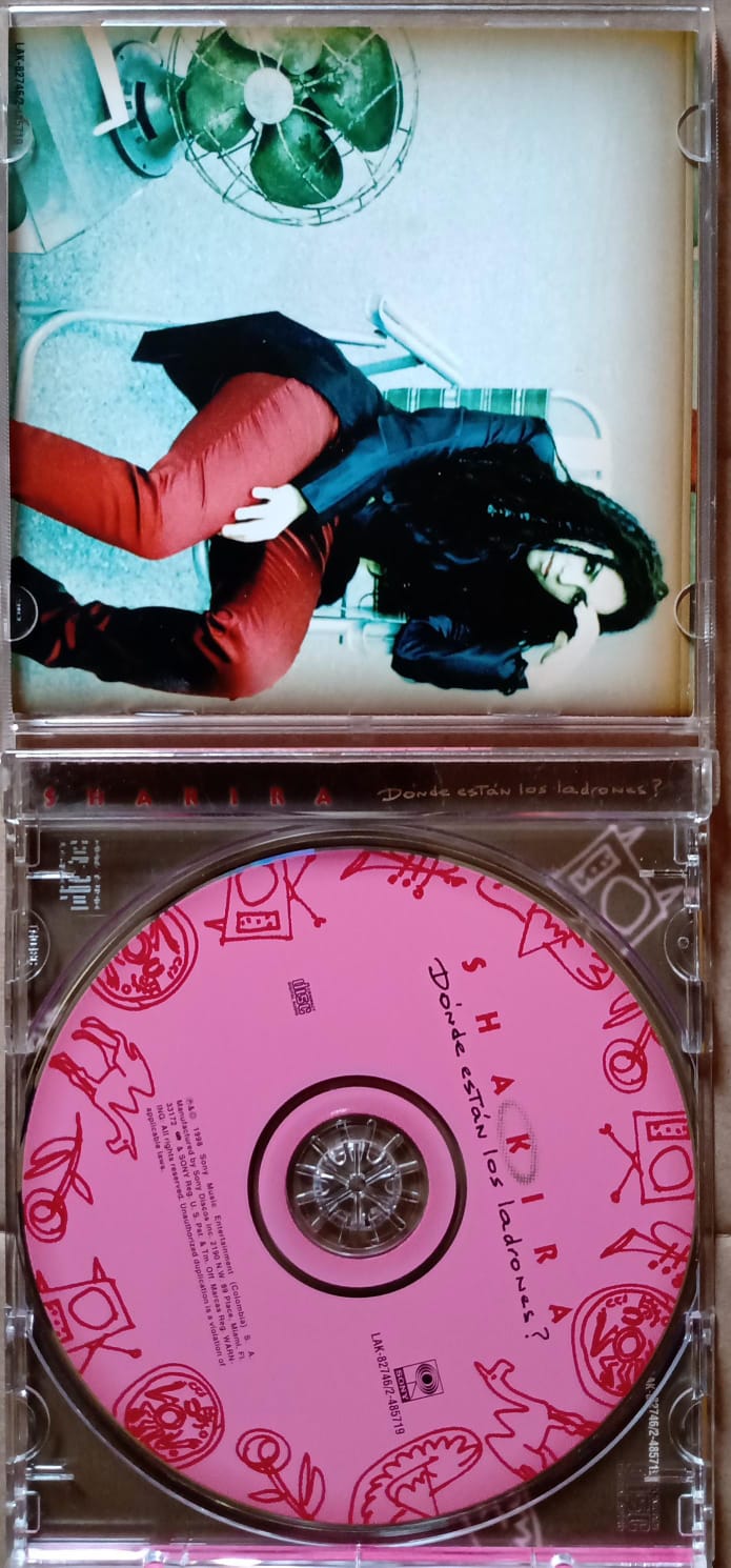 Donde Están Los Ladrones?. Shakira. CD importado 1998. Excelente estado. tienda de discos en méxico formato muerto