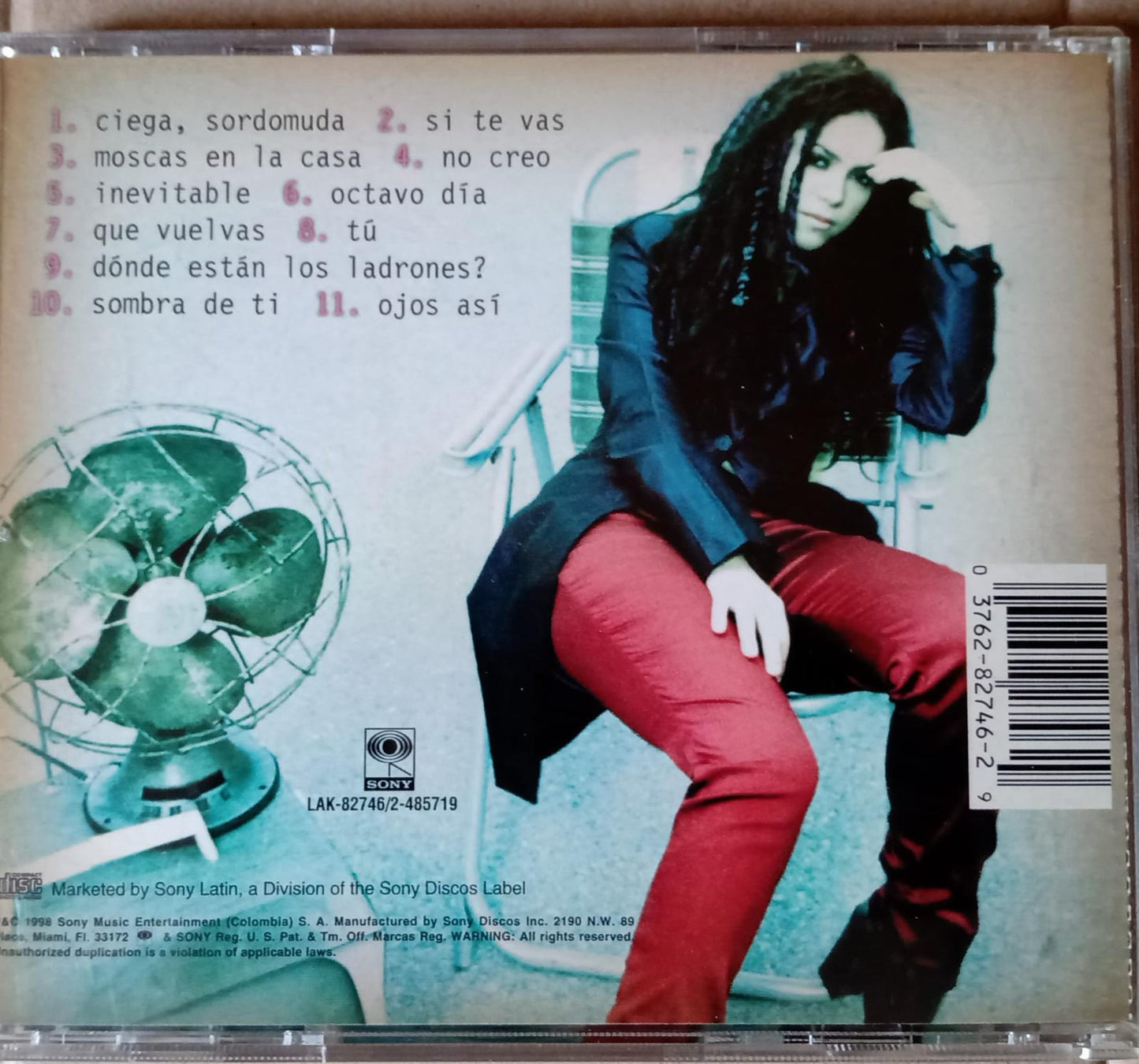 Donde Están Los Ladrones?. Shakira. CD importado 1998. Excelente estado. tienda de discos en méxico formato muerto