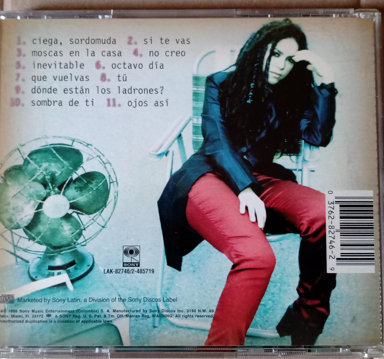 Donde Están Los Ladrones?. Shakira. CD importado 1998. Excelente estado. tienda de discos en méxico formato muerto
