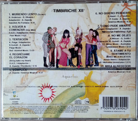 Timbiriche – XII. Cd en buen estado. tienda de discos en méxico formato muerto