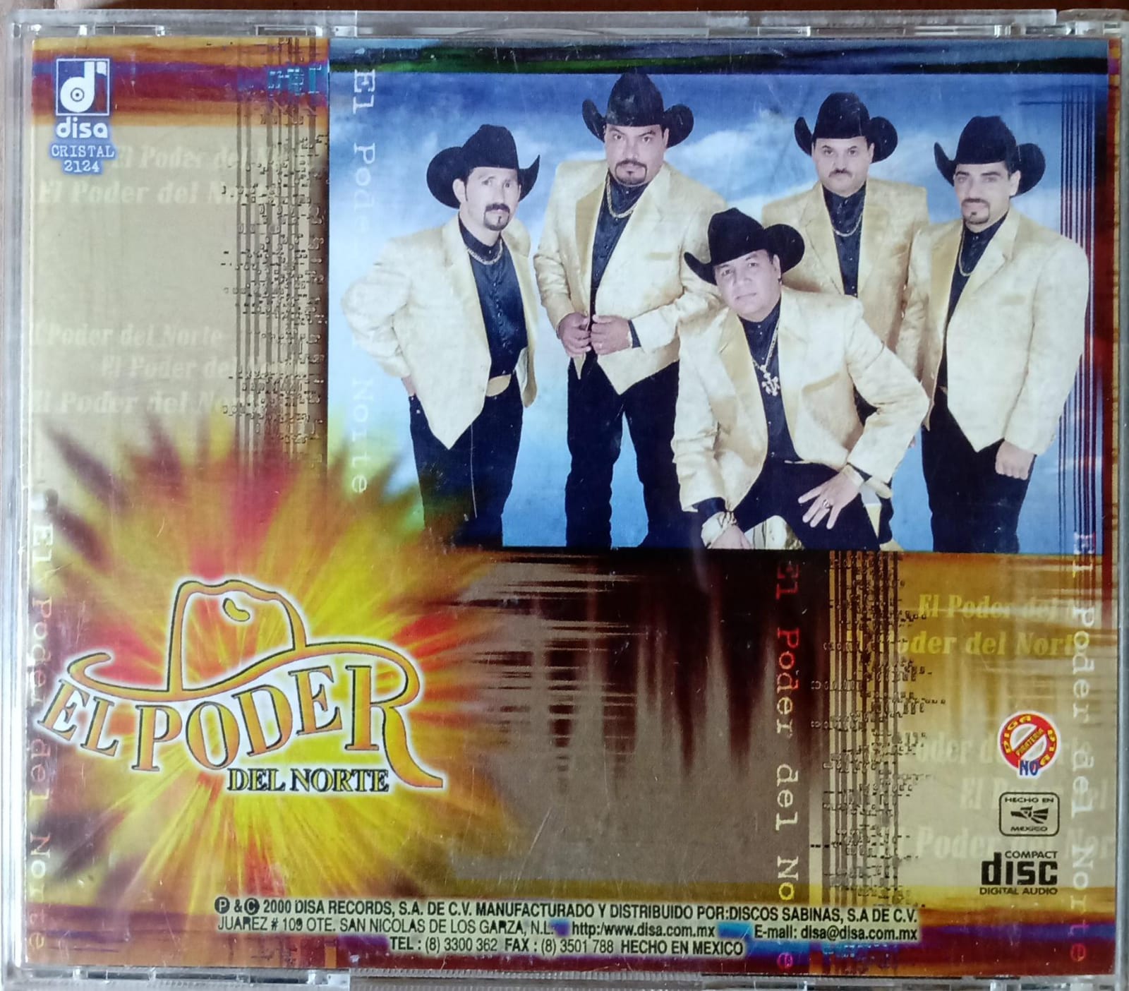 El Poder Del Norte – A Ellas. Cd en buen estado. tienda de discos en méxico formato muerto