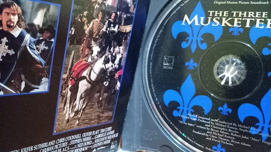 Michael Kamen – The Three Musketeers (CD Soundtrack en buen estado). tienda de discos en méxico formato muerto