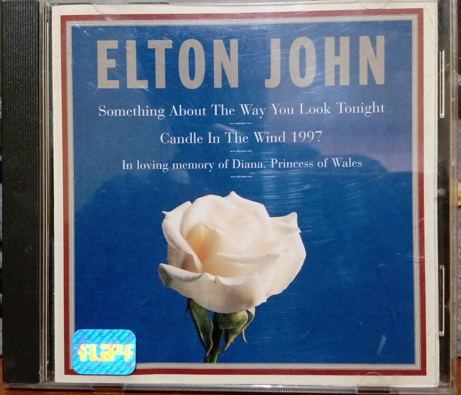 Something About The Way You Look Tonight / Candle In The Wind 1997 Elton John. Cd en buen estado. tienda de discos en méxico formato muerto