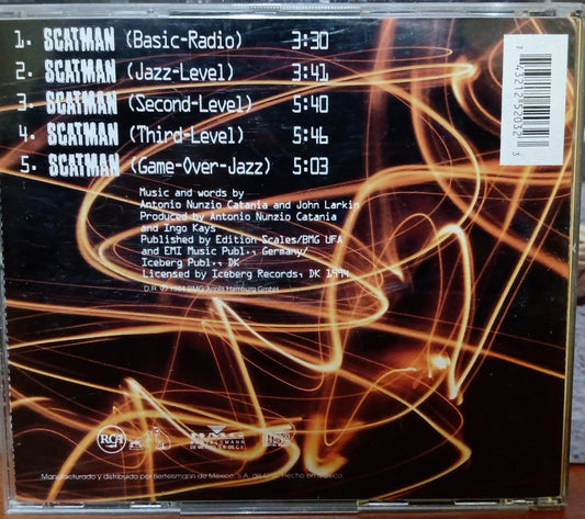 Scatman John – Scatman (Ski-Ba-Bop-Ba-Dop-Bop). Cd en buen estado. tienda de discos en méxico formato muerto