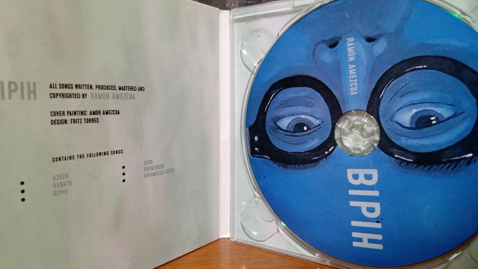 Ramón Amezcua – BIPIH. Cd en buen estado. tienda de discos en méxico formato muerto