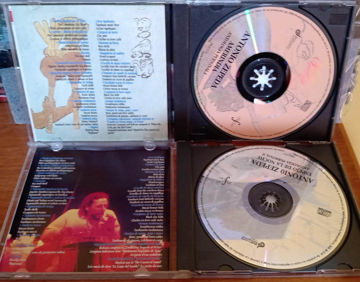 Antonio Zepeda – Antologia Personal I y II. Excelente estado. tienda de discos en méxico formato muerto