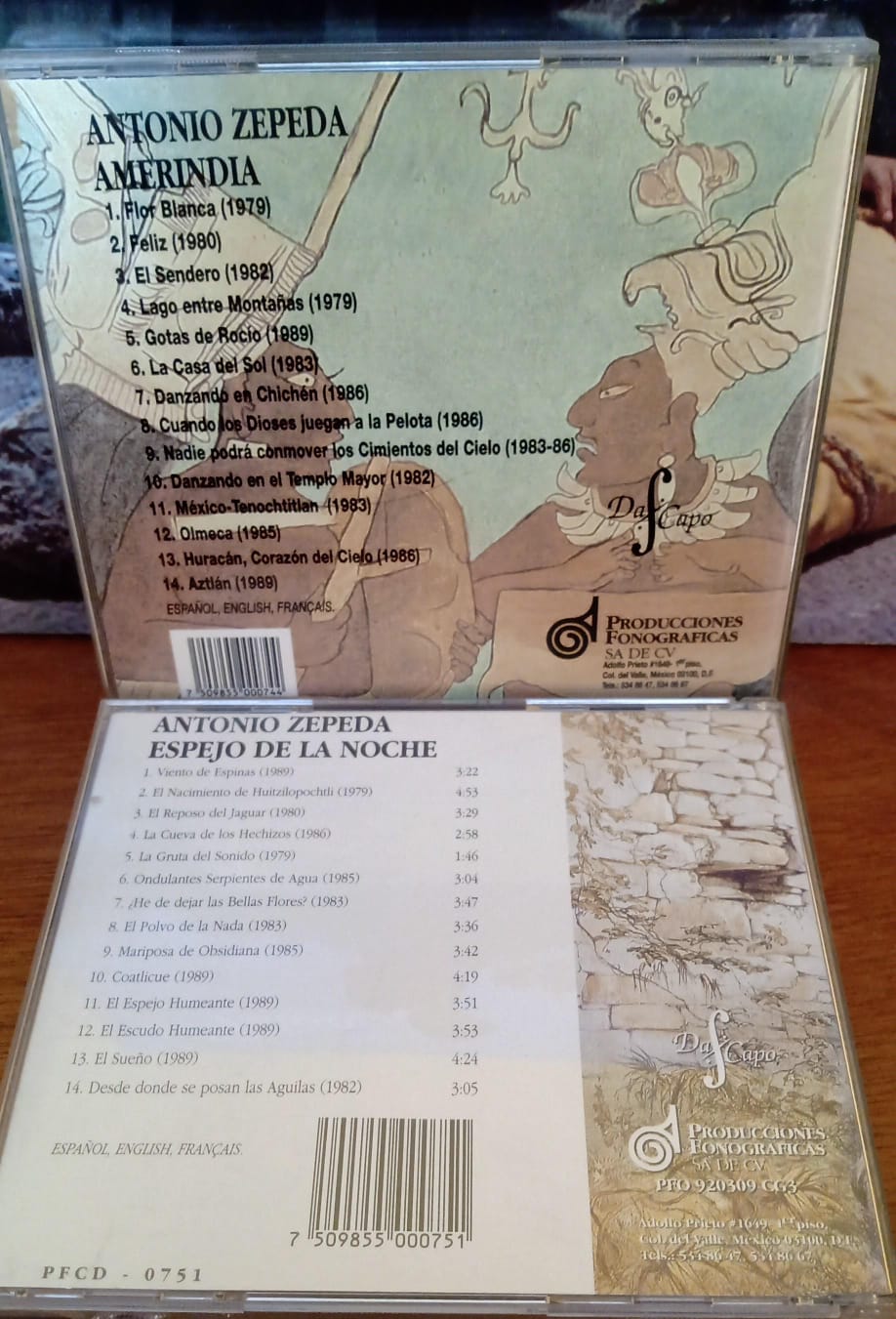 Antonio Zepeda – Antologia Personal I y II. Excelente estado. tienda de discos en méxico formato muerto