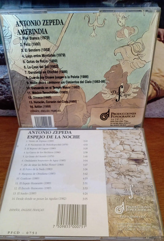Antonio Zepeda – Antologia Personal I y II. Excelente estado. tienda de discos en méxico formato muerto