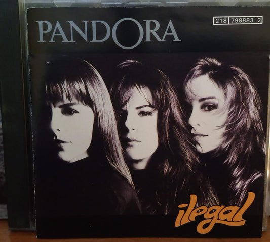 Pandora – Ilegal. Cd excelente estado. tienda de discos en méxico formato muerto